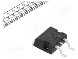 Fixed LDO Voltage Regulator, up to 17V, 500mV drop, 12V/1.5A out, TO-263-3