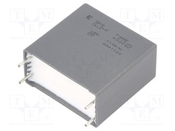 Capacitor: polypropylene; 3.3uF; ESR: 3.2mΩ; C4AF; THT; ±10%; 400VDC