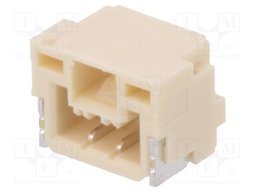 Socket; wire-board; male; GH; 1.25mm; PIN: 2; SMT; 50V; 1A; vertical