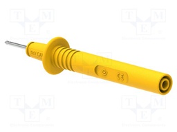 Measuring tip; 36A; yellow; Tip diameter: 2mm; Socket size: 4mm