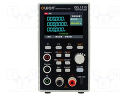 Electronic load; Display: LCD TFT 2,8"; 100÷240VAC
