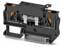 Splice terminal: rail; PA; L: 35.3mm; terminals: 2; W: 8.2mm