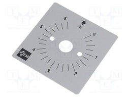 Scale for mechanical timer; Application: MI2R