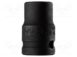 Socket; 6-angles,impact; HEX 13mm; 1/2"; Socket bit length: 38mm