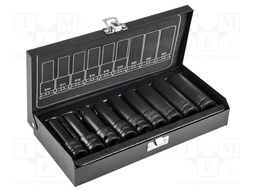 Socket; socket spanner,Torx®; Mounting: 1/2"; 9pcs.