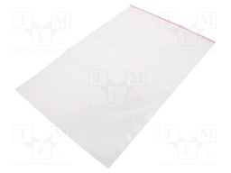 Self-seal bag; L: 340mm; Width: 240mm; Pcs: 100; Thick: 45um