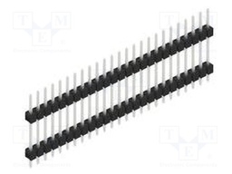 Connector: pin strips; pin header; male; PIN: 25; 2.54mm; THT; 1x25