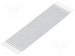 Connector: jumper cable; Cable ph: 1.27mm; L: 50.8mm; straight