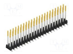 Connector: pin strips; pin header; male; PIN: 44; 2.54mm; SMT; 2x22