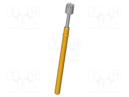 Test needle; Operational spring compression: 4mm; 8A; Ø: 2.5mm