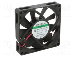 Fan: DC; axial; 12VDC; 80x80x15mm; 49.25m3/h; 36.1dBA; Vapo; 3500rpm