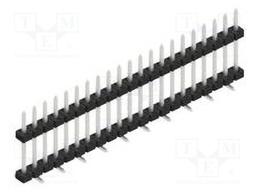 Connector: pin strips; pin header; male; PIN: 21; 2mm; SMT; 1x21