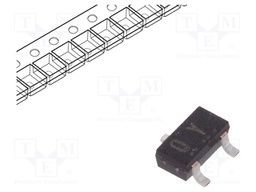 Transistor: NPN; bipolar; 30V; 0.02A; 0.1W; SC59