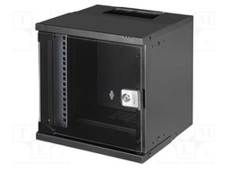 Enclosure: rack cabinet; Standard: 10"; SOHO PRO; 6U; black