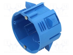 Enclosure: junction box; Ø: 68mm; plaster embedded; polyamide