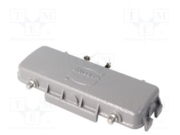 Protection cover; Han; size 24B; for double latch; metal