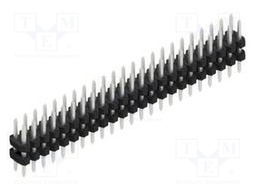 Connector: pin strips; pin header; male; PIN: 46; 2mm; THT; 2x23