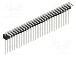 Connector: pin strips; pin header; male; PIN: 28; 1.27mm; THT; 1x28
