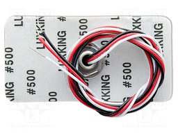 Panel; analogue; VDC: 0÷1V; 125mVDC; 43.5x21.4x7mm; Ø5mm