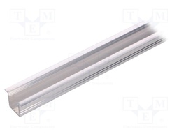Profiles for LED modules; recessed; natural; L: 1m; aluminium