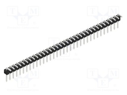 Connector: pin strips; pin header; male; PIN: 34; 2.54mm; THT; 1x34