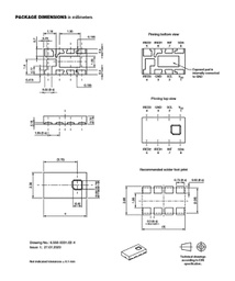Sensor: proximity; -40÷105°C; Range: 500mm; PCB,SMD; 2.5÷3.6V