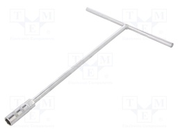 Wrench; socket spanner; HEX 10mm; Chrom-vanadium steel; 300mm