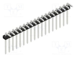 Connector: pin strips; pin header; male; PIN: 18; 2mm; THT; 1x18