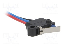Microswitch SNAP ACTION; with lever; SPDT; 0.1A/125VAC; 2A/12VDC