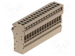 Connector: pluggable terminal block; -50÷120°C; PIN: 30; straight