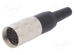 Connector: M16; female; for cable; IP40; plug; soldering; 150V; 3A