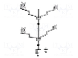 Holder; 6kg; 17÷32"; Arm len: 447mm; Standard: 75x75mm,100x100mm