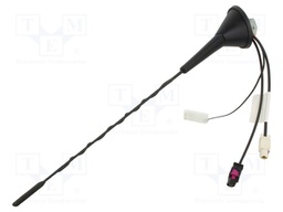 Antenna; car top,automotive; 300mm; AM,DAB,FM; 180mm; 12VDC