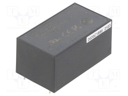 Converter: AC/DC; 25W; Uout: 5VDC; Iout: 4A; 81%; Mounting: PCB; 3kV