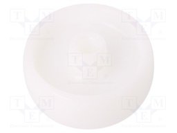 Transport wheel; Ø: 80mm; W: 39mm; hub with pass-through hole