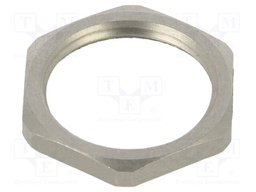 Nut; PG13,5; stainless steel; 24mm; Thread: PG; KM-INOX