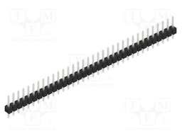 Connector: pin strips; pin header; male; PIN: 34; 2.54mm; THT; 1x34