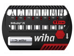 Screwdriver bits; Pcs: 8; Package: plastic case; 29mm