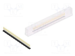 Connector: pin strips; pin header; male; PIN: 26; 2.54mm; SMT; 1x26