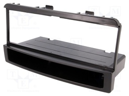 Radio mounting frame; Ford,Mazda; 1 DIN; black
