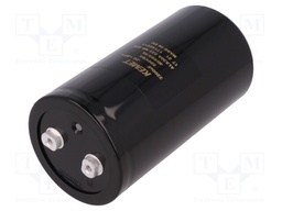 Capacitor: electrolytic; 2200uF; 500VDC; Leads: screw; ESR: 80mΩ