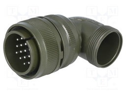Connector: circular; Series: DS/MS; plug; male; PIN: 19; for cable