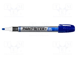 Marker: with liquid paint; blue; Markal Pro-Line XT; Tip: round