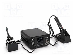 Station: soldering/desoldering; 100W; 100÷500°C; 100÷500°C; ESD