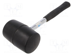 Hammer; 680g; round; metal; with a soft-face