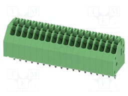 PCB terminal block, nominal current: 2 A, rated voltage (III