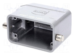 Enclosure: for Han connectors; Han HMC; size 10B; for cable; M20