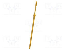Test needle; Operational spring compression: 4mm; 3A; Ø: 0.6mm
