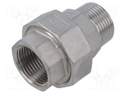 Male-female,flat,with seal; max.10.5bar; Thread: G 1"; G316