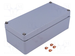 Enclosure: multipurpose; X: 80mm; Y: 175mm; Z: 57mm; EUROMAS; IP66